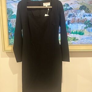 Boss By Hugo Boss: Dineka Houndstooth Jersey Sheath Dress NWT Size 8